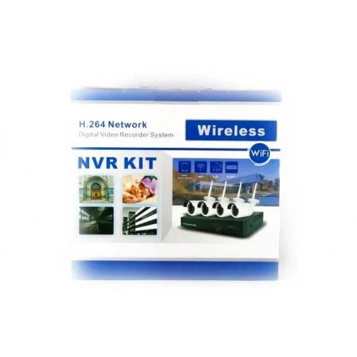 Комплект відеоспостереження Digital Video Recorder System NVR KIT 6004 WIFI/3204 4ch