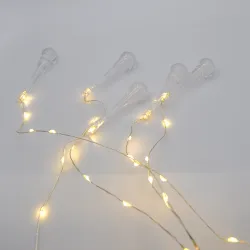 Гірлянда-водоспад (Copper Wire) 300WW-8 внутрішня, пров.:прозорий, 3*1.10м (Білий-теплий)