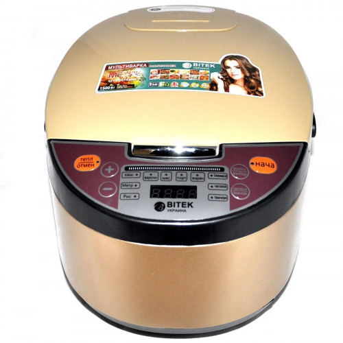 Мультиварка ВITEK ВT-00033 (6л, 12 прог. 1500Вт)