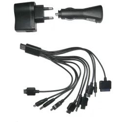 Універсальний зарядний пристрій 10в1 №683