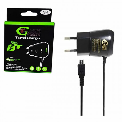 Мережевий зарядний пристрій Super Gree USB V8 (адаптер)