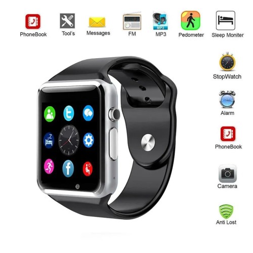 Смарт-часы Smart Watch A1 Black ( снято проивоство )