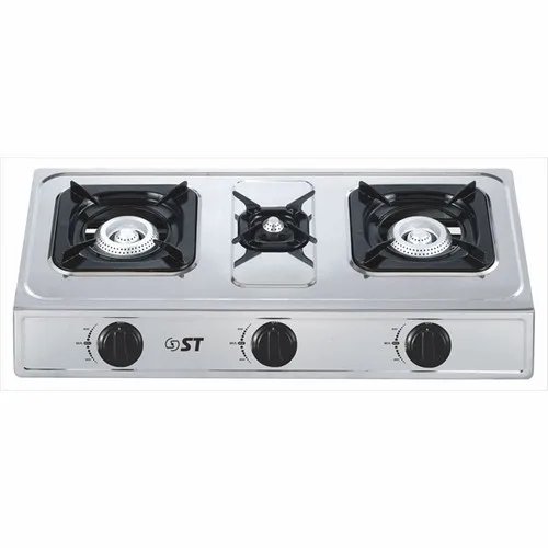 Плита газова Vilgrand VGS-1014 3кф. (Сірий)