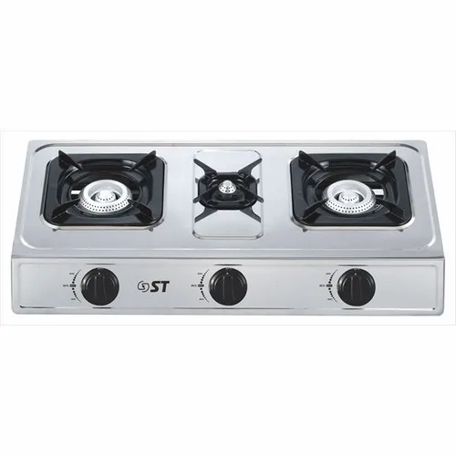 Плита газова Vilgrand VGS-1014 3кф. (Сірий)