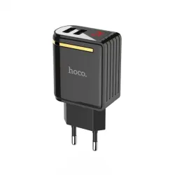 Зарядний пристрій HOCO C39A USB CHARGER DOUBLE LCD (адаптер)