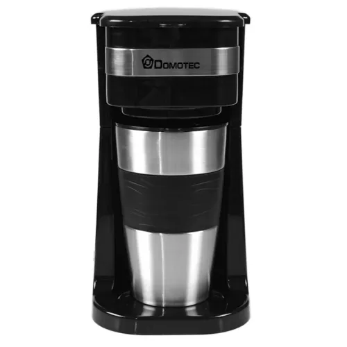 Кавоварка DOMOTEC MS-0709 Чорна (700Вт, кухоль 420мл)
