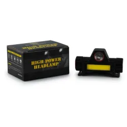 Ліхтарик налобний High Power Head Lamp 8101 COB XPE, магнітний 14500, usb charge
