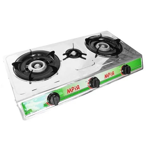 Плита газова МРІЯ-3 2кф. (Сірий)