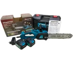 Акумуляторна ланцюгова пилка з індикатором масла Chain Saw 12'' KRAFFTEC