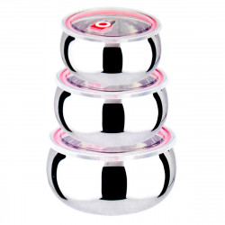 Судок UNIQUE UN-1516 3шт/наб нержавейка