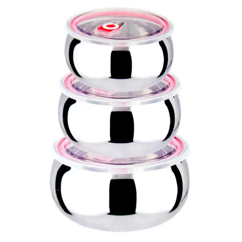 Судок UNIQUE UN-1516 3шт/наб нержавіюча сталь