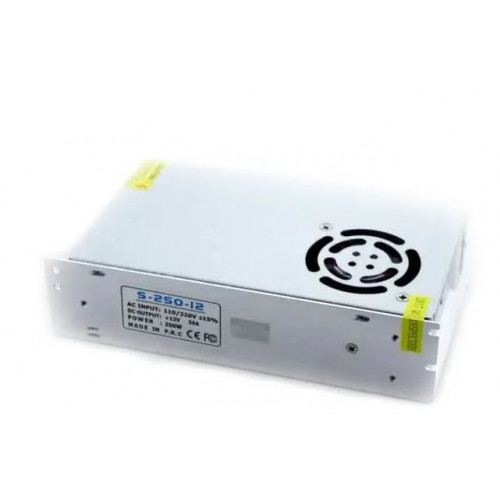 Импульсный блок питания 12V/30A металл Switching Power Supply