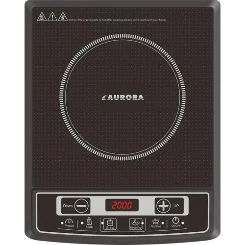 Плита індукційна AURORA AU-4472 1кф., 2000Вт. (Чорний)