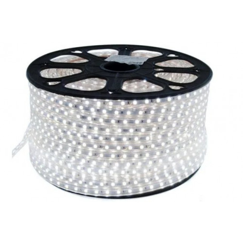 Гирлянда-лента (Rope-Lights) SMD5050-W наружная, пров.:прозрачный, 100м (Белый)
