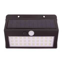 Вуличний настінний світильник із датчиком руху 30LED прямокутна (SL-A30)