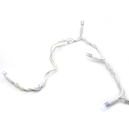 Гірлянда-бахрома (Icecle-Lights) 100 Short curtain-W-2 зовнішня, пров.:білий, 3м (Білий)