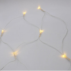 Гирлянда-сетка (Net-Lights) NET180WW-1 внутренняя, пров.:прозрачный, 2м (Белый-теплый)
