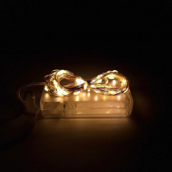 Гірлянда-роса (Copper Wire) 50WW-1 внутрішня, пров.:прозорий, 5м (Білий-теплий)