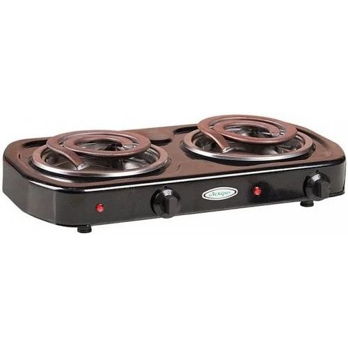 Плита электрическая Лемира ЭТП2-2 2кф., 2000Вт. (Черный)