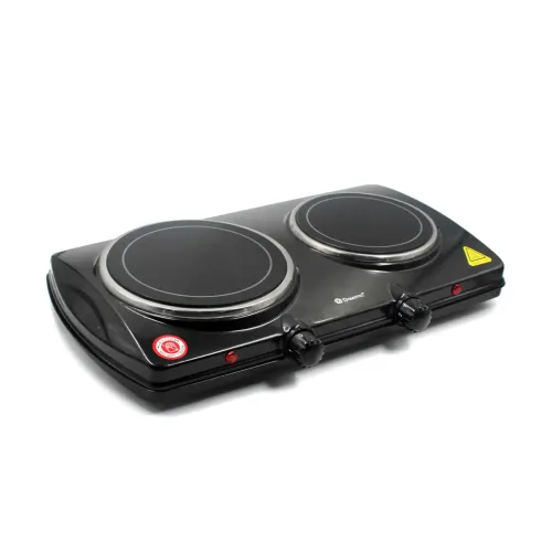 Плита інфрачервона Domotec MS-5852 2кф., 2100Вт. (Чорний)