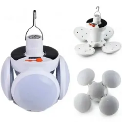 Ліхтарик для кемпінгу JG Solar Emergency Charging Lamp 2029/HJM 908-5