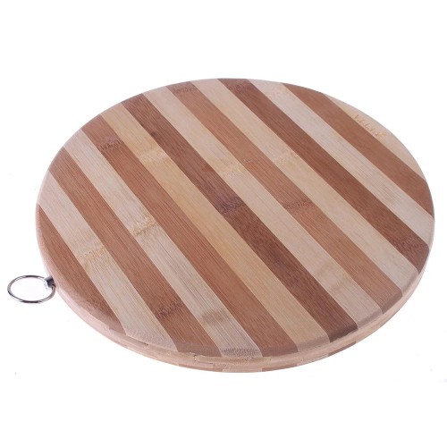 Дошка обробна кругла/бамбук FRU-799 30см