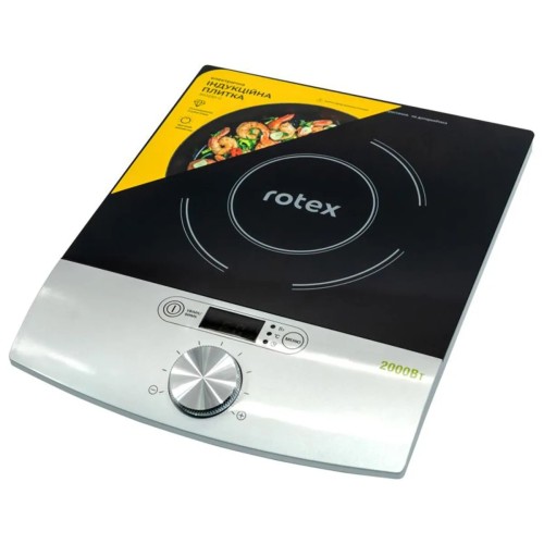 Плита индукционная Rotex RIO 230-G 1кф., 2000Вт. (Серый)