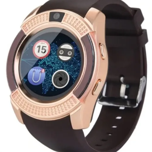 Смарт-годинник Smart Watch V8 Gold