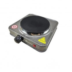 Плита електрична Domotec MS-5821 1кф., 1000Вт. (Сірий)