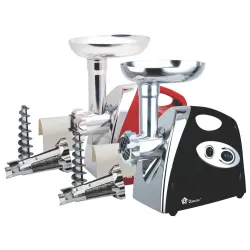 М'ясорубка DOMOTEC MS-2019 Black (2800Вт, томати)