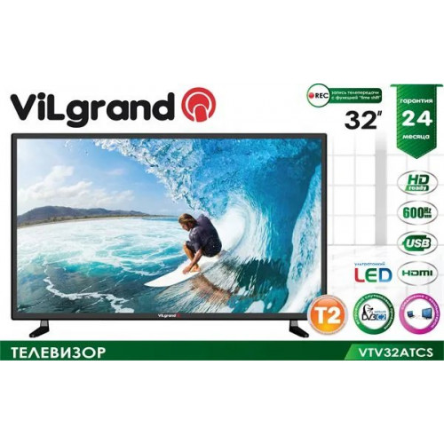 ТБ 32 VILGRAND VTV32A-TCS DVB-T2