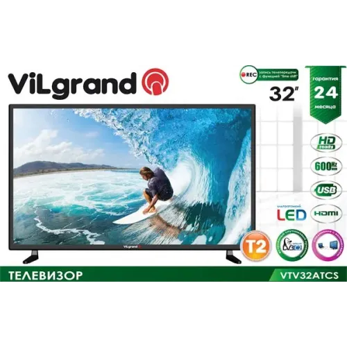 ТБ 32 VILGRAND VTV32A-TCS DVB-T2