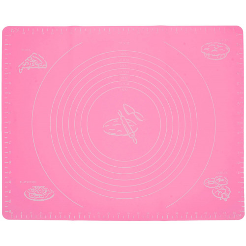 Килимок для розкочування тіста (50х70 см, силіконовий)