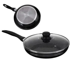 Сковорода UNIQUE UN-5166 28см із кришкою