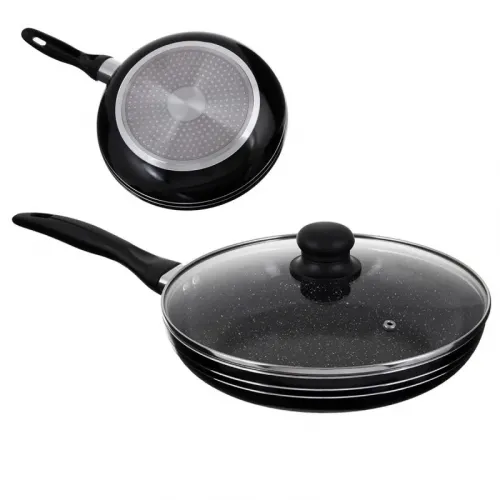 Сковорода UNIQUE UN-5166 28см із кришкою