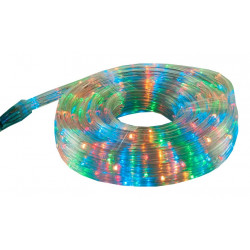 Гірлянда-стрічка (Pope-Light) RGB зовнішня, пров.:прозорий, 10м (Різнокольорова)