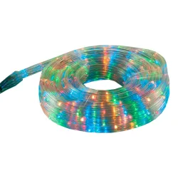 Гірлянда-стрічка (Pope-Light) RGB зовнішня, пров.:прозорий, 10м (Різнокольорова)