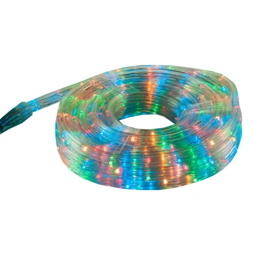 Гірлянда-стрічка (Pope-Light) RGB зовнішня, пров.:прозорий, 10м (Різнокольорова)