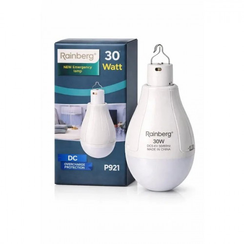 Лампочка з акумулятором 2x18650 RB-P921 USB 30w
