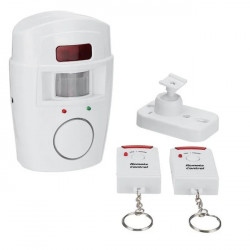 Сенсорная сигнализация с датчиком движения, сиреной и 2 пультами