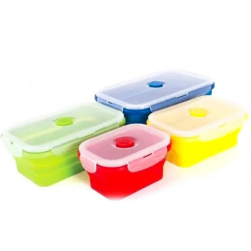 Силиконовый ланч бокс