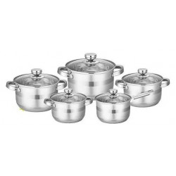 Набор кастрюль FRICO FRU-715 8пр +ковш