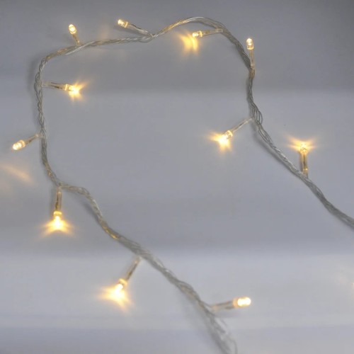 Гирлянда-нить (String-Lights) 300WW-1 внутренняя, пров.:прозрачный, 12м (Белый-теплый)