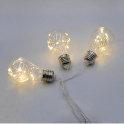 Гирлянда-бахрома (Icecle-Lights) 80WW-2 внутренняя, пров.:прозрачный, 2м (Белый-теплый)