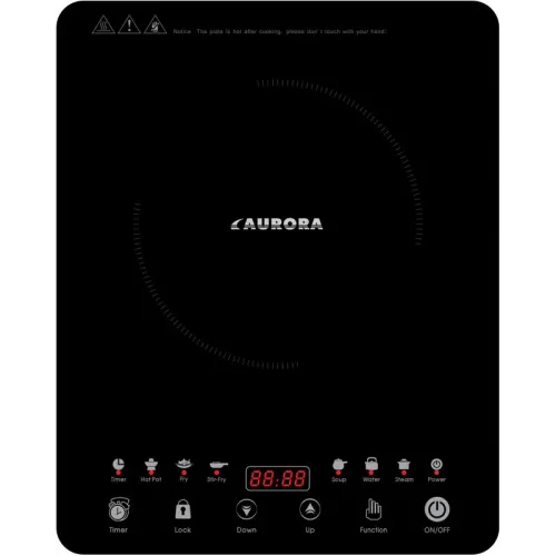 Плита індукційна AURORA AU-4473 1кф., 2000Вт. (Чорний)