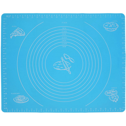 Килимок для розкочування тіста (45х65 см, силіконовий)