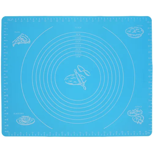 Килимок для розкочування тіста (45х65 см, силіконовий)