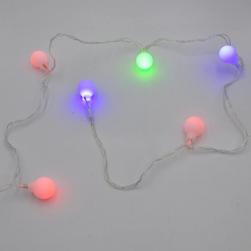 Гирлянда-нить (String-Lights) 20Parts-1 внутренняя, пров.:прозрачный, 3м (Разноцветная)