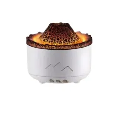 Зволожувач повітря Вулкан з ефектом полум'я та підсвічуванням