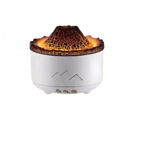 Зволожувач повітря Вулкан з ефектом полум'я та підсвічуванням